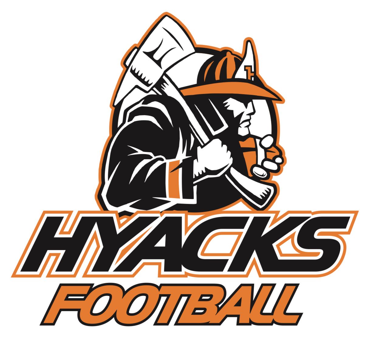 HYACKS FOOTBALL logo